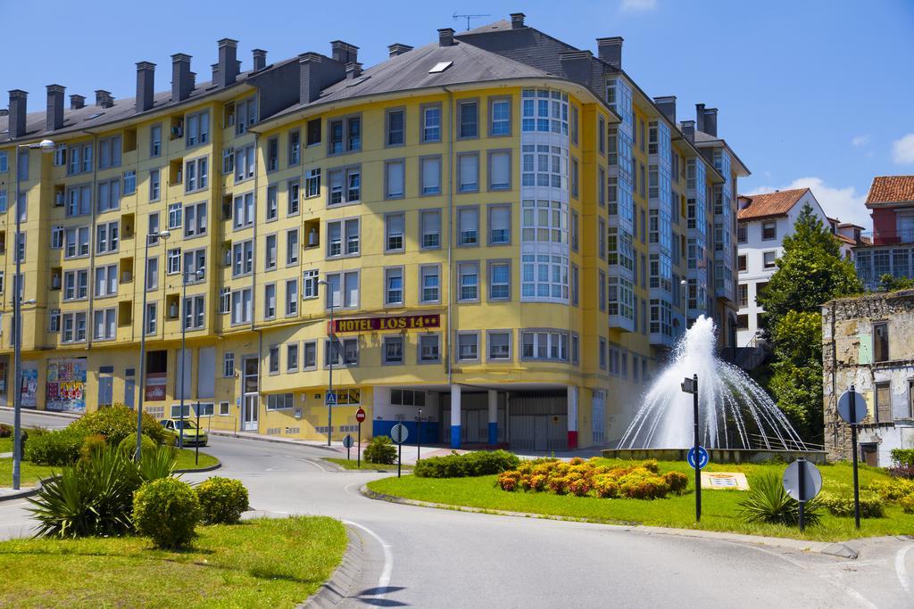 Hotel Los 14 Pravia Zewnętrze zdjęcie
